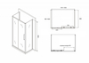 Abber Schwarzer Diamant AG30150BH-S100B-S100B Душевой уголок, 150x100x195, цвет: чёрный