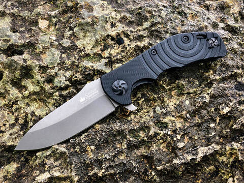 Складной нож Bloke X, сталь N690 StoneWash, Kizlyar Supreme, 4650065050685