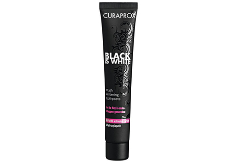 Зубная паста отбеливающая Black is White, 90мл