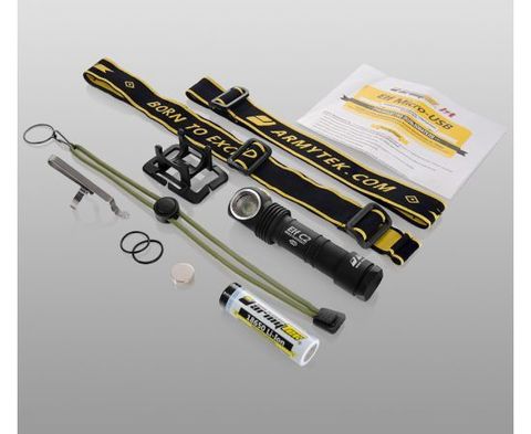 Фонарь ARMYTEK ELF C2 MICRO-USB Холодный