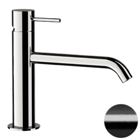 Remer X Style X12ACFP Смеситель для раковины, цвет: чёрный