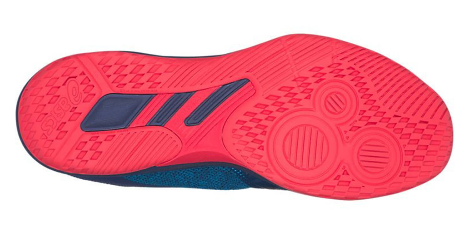 Asics Netburner Ballistic Ff мужские волейбольные кроссовки синие - 2