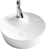 Ceramica Nova Element CN6014 Умывальник чаша накладная круглая, 43.5x43.5, цвет: белый