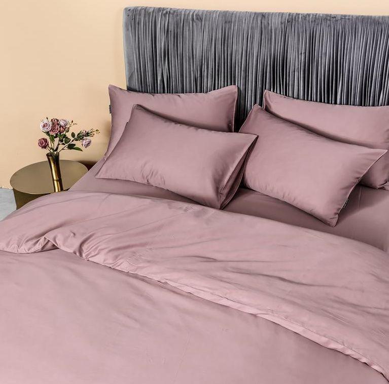ZEPHYR HOME Двуспалка Египетский хлопок (простыня на резинке) розовый