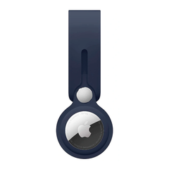 Полиуретановый брелок-подвеска Apple Loop для AirTag, Deep Navy (Темный ультрамарин)