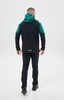 Мужская тренировочная куртка с капюшоном Nordski Pro Tour Hood alpine green-black - 25