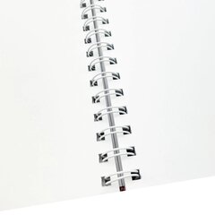 
          Скетчбук А6+ 40л., "Креолка", 100 г/м2, Канц-Эксмо, евроспираль, ламинация, жёсткая подложка, белый офсет