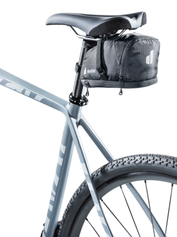Картинка велосумка Deuter Bike 1.1+0.3 Black - 1