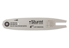Пильная шина 6" паз 1,1 мм, 1/4", 37 зв Sturm! Для CSC1804