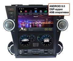 Магнитола Toyota Highlander (08-13) Android 9.0 4/64GB IPS DSP модель ZF-1225