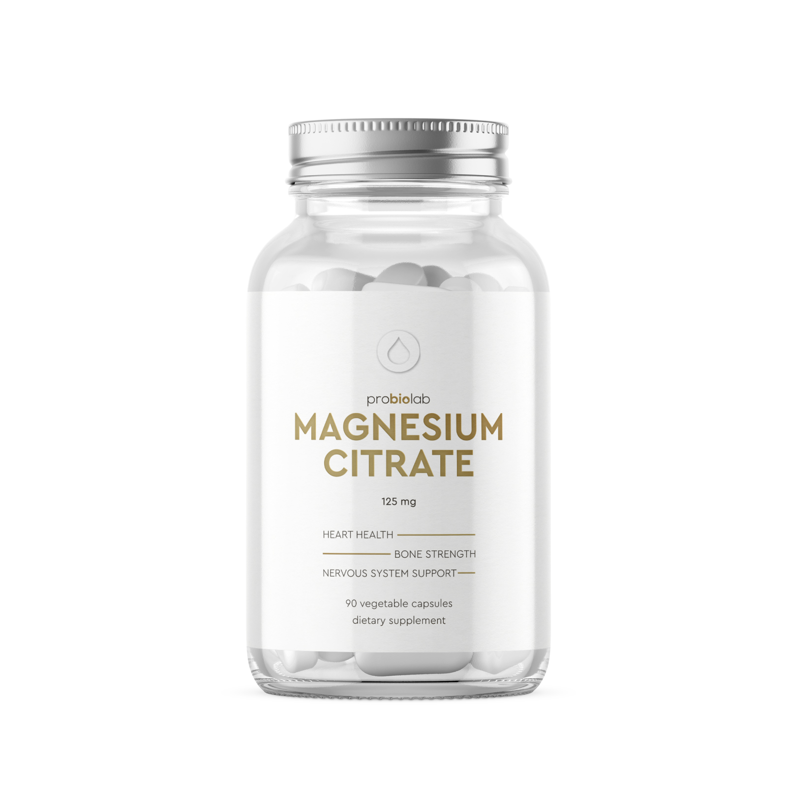 PROBIOLAB MAGNESIUM CITRATE Магния цитрат 90 капс