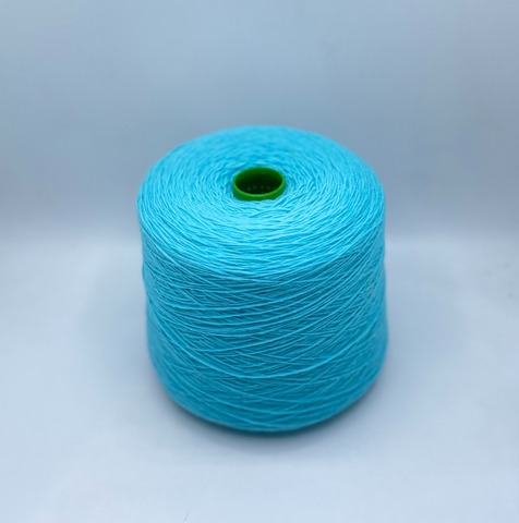 Бобинная пряжа (пр.Италия),art-Must baby merino 400м/100гр. 100% Ягненок, цвет-Голубая лазурь(749/316), арт.35099