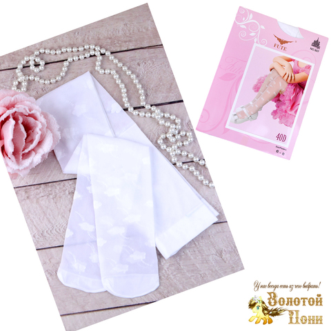 Колготки фантазийные 40 DEN девочке (6-8) 191612-S807