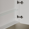 Sancos DIV600 Зеркальный шкаф для ванной комнаты SANCOS Diva 600х149х800, с подсветкой, арт.DIV600