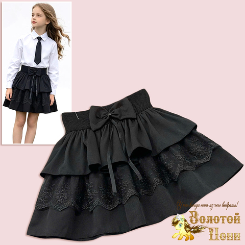 Юбка девочке (7-11) 260612-U4042