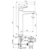 Ideal Standard Ceraplan Vessel BD238AA Смеситель для раковины с металлическим донным клапаном