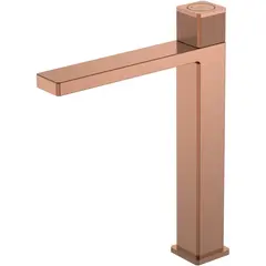 Boheme 159/2-CB Смеситель автоматический для раковины высокий QUAD Copper Brushed фото