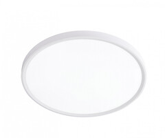 05640,01 Светильник Медина белый d40 h2,5 Led 32W (3000/4000/6000K). ТМ Kink Light
