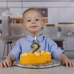 Свеча -цифра 