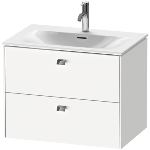 Duravit Brioso BR431102222 Тумба подвесная под раковину 234473, 2 ящика, 555x720x479мм, цвет White High Gloss