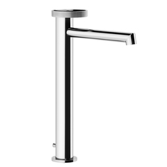 Gessi Anello 63305#031 Смеситель для раковины высокий с длинным изливом, с донным клапаном, цвет: хром фото
