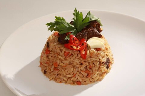 Плов с бараниной
