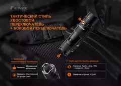 Фонарь Fenix ​​PD25R 800lm аккумуляторный