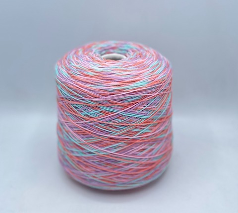 Filcom (пр.Италия), art-Rainbow 330м/100гр. 70%Меринос 30%Остальные волокна, цвет-Бабл-гам арт.32377