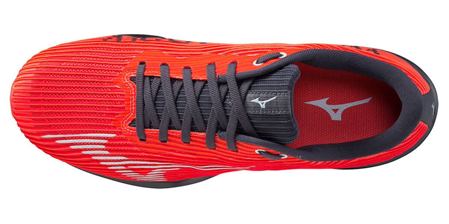 Mizuno Wave Shadow 4 кроссовки для бега мужские красные(UK) - 4