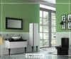 Creavit Lara LR360-00SI00E-0000 Унитаз напольный с биде, цвет: чёрный