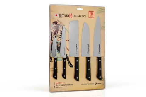 5 ножей Samura HARAKIRI SHR-0250B