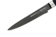 Нож кухонный для томатов 120мм Samura Mo-V Stonewash SM-0071B/K