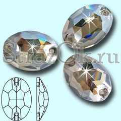 Купите стразы пришивные Oval Silver Shadow, Овал Силвер Шэдоу серые серебристые