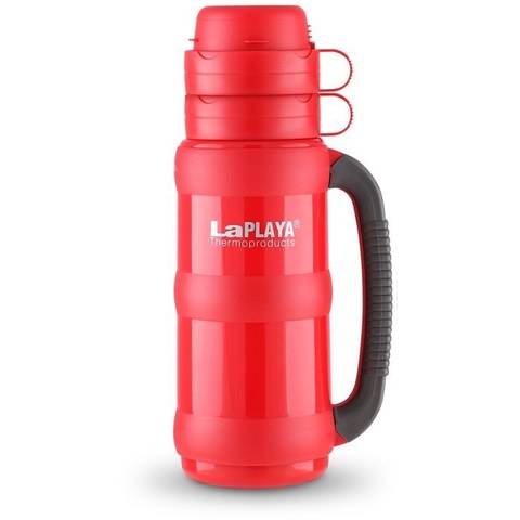 Термос со стеклянной колбой LaPlaya Traditional 35-100, dark-red Термос со стеклянной колбой LaPlaya Traditional 35-100, dark-red