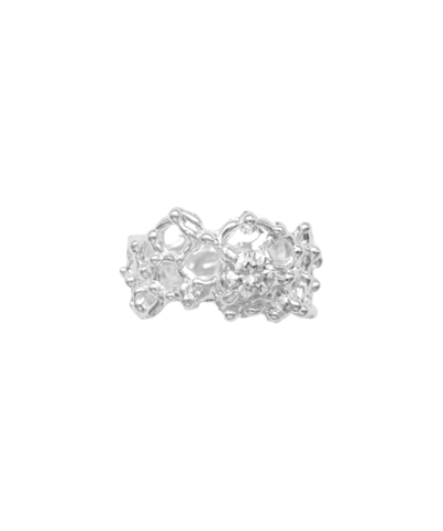 Кольцо TEXTURED WHITE