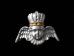 Силиконовый молд № 2051 Ангел