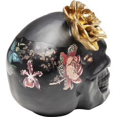 Фигура декоративная Flower Skull «Череп в цветах» 22 см