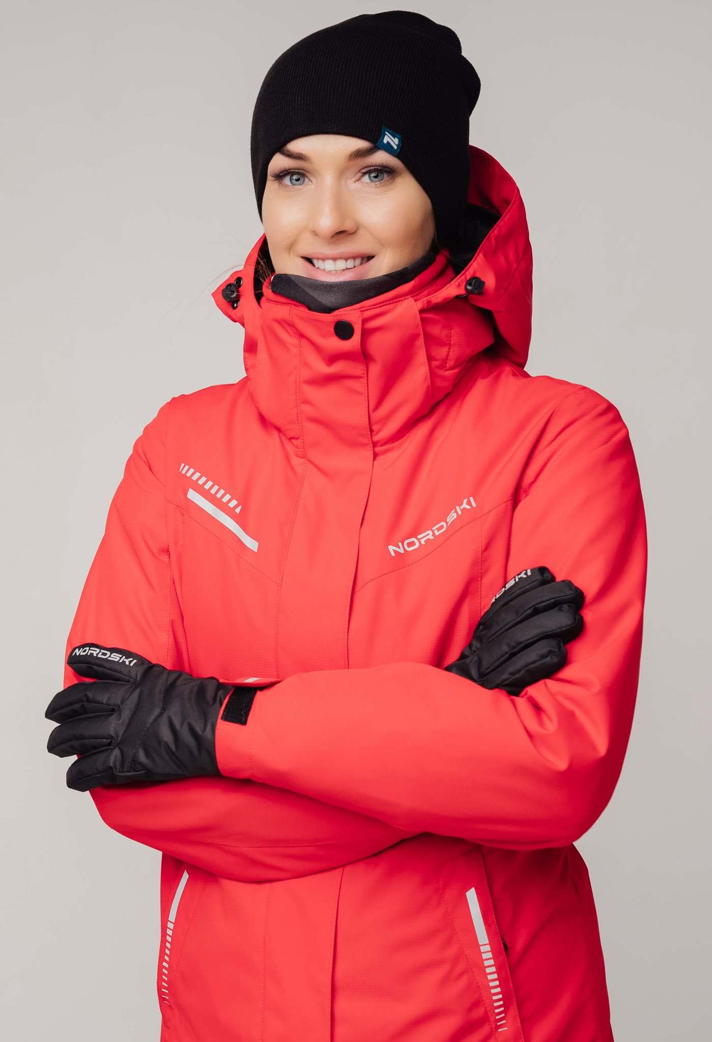 Nordski Extreme горнолыжный костюм женский red - 21
