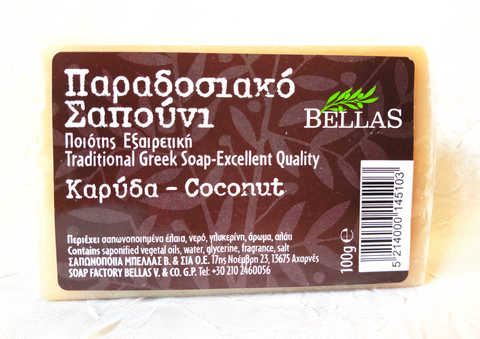 Мыло с кокосом Bellas