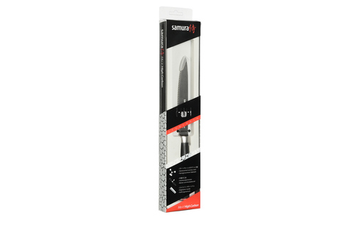Нож кухонный для томатов 120мм Samura Mo-V Stonewash SM-0071B/K