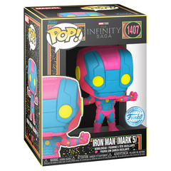 Funko POP! Marvel Infinity Saga: Iron Man Mark 5 (BLKLT) (Exc) (1407)