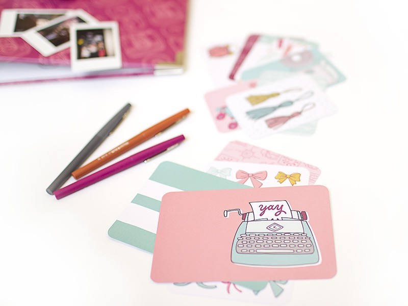 Комплект карточек для Project Life Core Kit Knick Knack  616шт