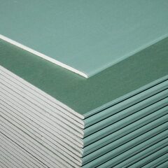 Гипсокартонный влагостойкий лист Knauf 2500х1200х9