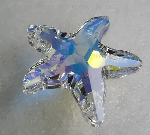 6721 Подвеска Сваровски Морская Звезда Crystal AB (40 мм) ()