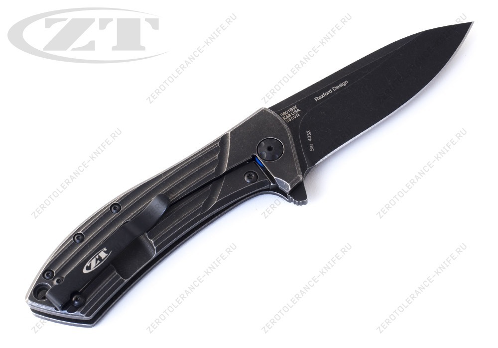 Нож Zero Tolerance 0801BW S35VN Rexford - фотография 