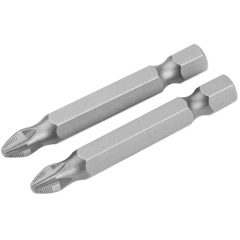 TOLSEN (TT20312) Набор вставок (бит) торцевых 1/4", Phillips, PH1, 50 мм, 2 предмета