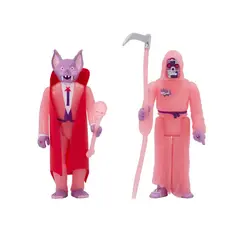 Набор фигурок Super7 The Worst Valentine's: Batula & Robot Reaper