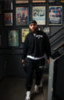 Зип-свитшот Boxraw East Street 1/4 Zip Черный