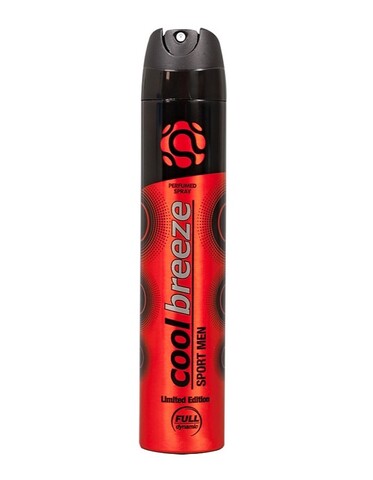 COOL BREEZE Дезодорант мужской Sport Men Limited Edition 200мл
