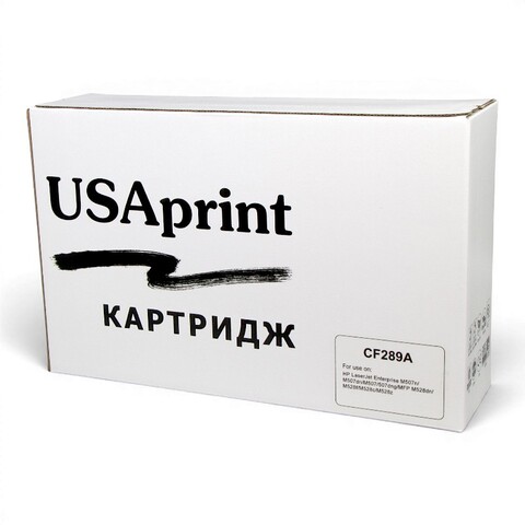 Картридж лазерный USAprint 89A CF289A черный (black), до 5000 стр - купить в компании MAKtorg